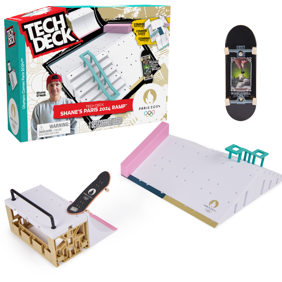 Tech Deck X Connect Park Creator & Board Shane Oneill Olympics Set 