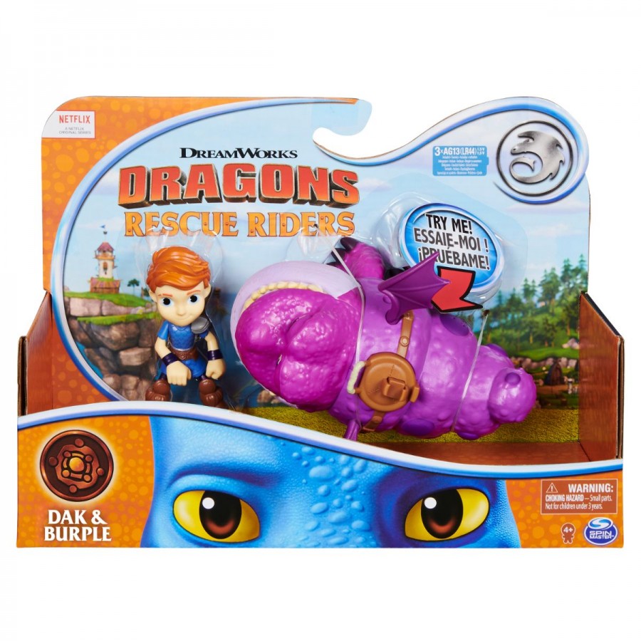 Dragons Rescue Riders Dragon & Viking Assorted