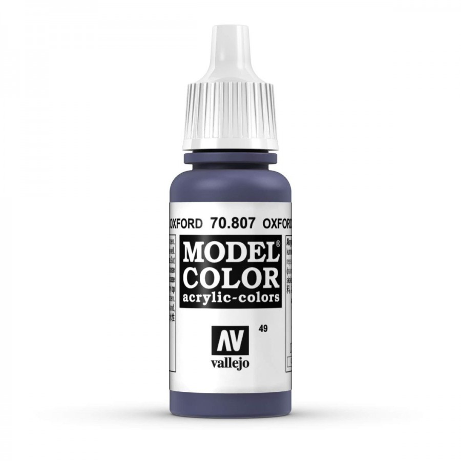 Vallejo Acrylic Paint Model Colour Oxford Blue 17-18ml