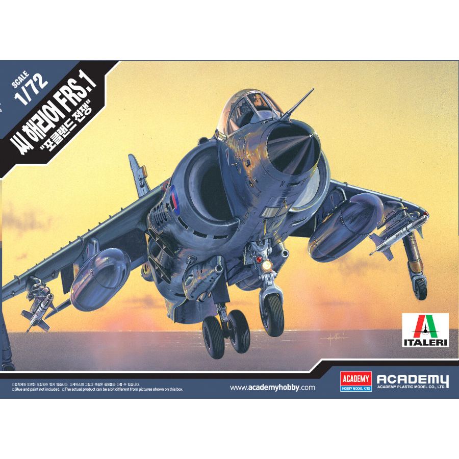 Academy Model Kit 1:72 FRS 1 Sea Harrier