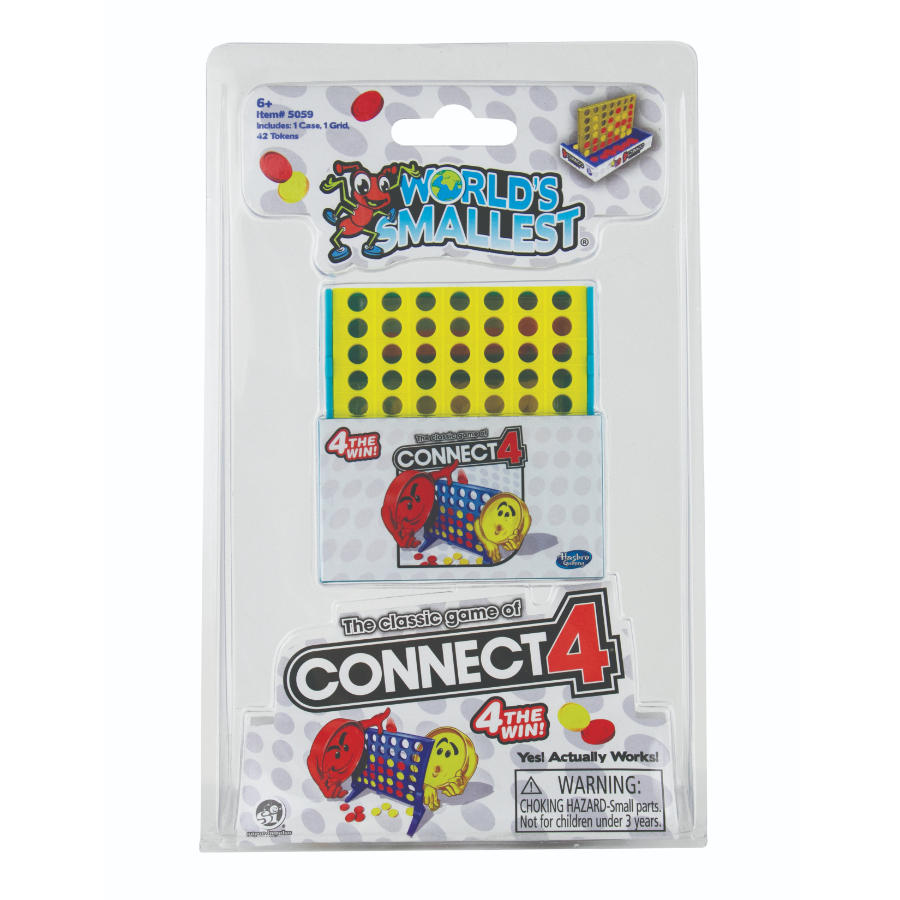 Worlds Smallest Connect 4 & Scrabble Assorted