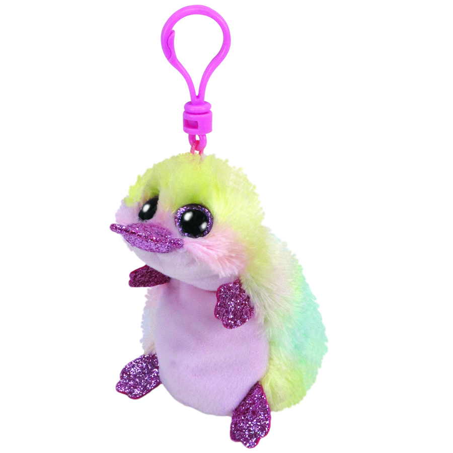 Beanie Boos Clips Petunia Pastel Platypus