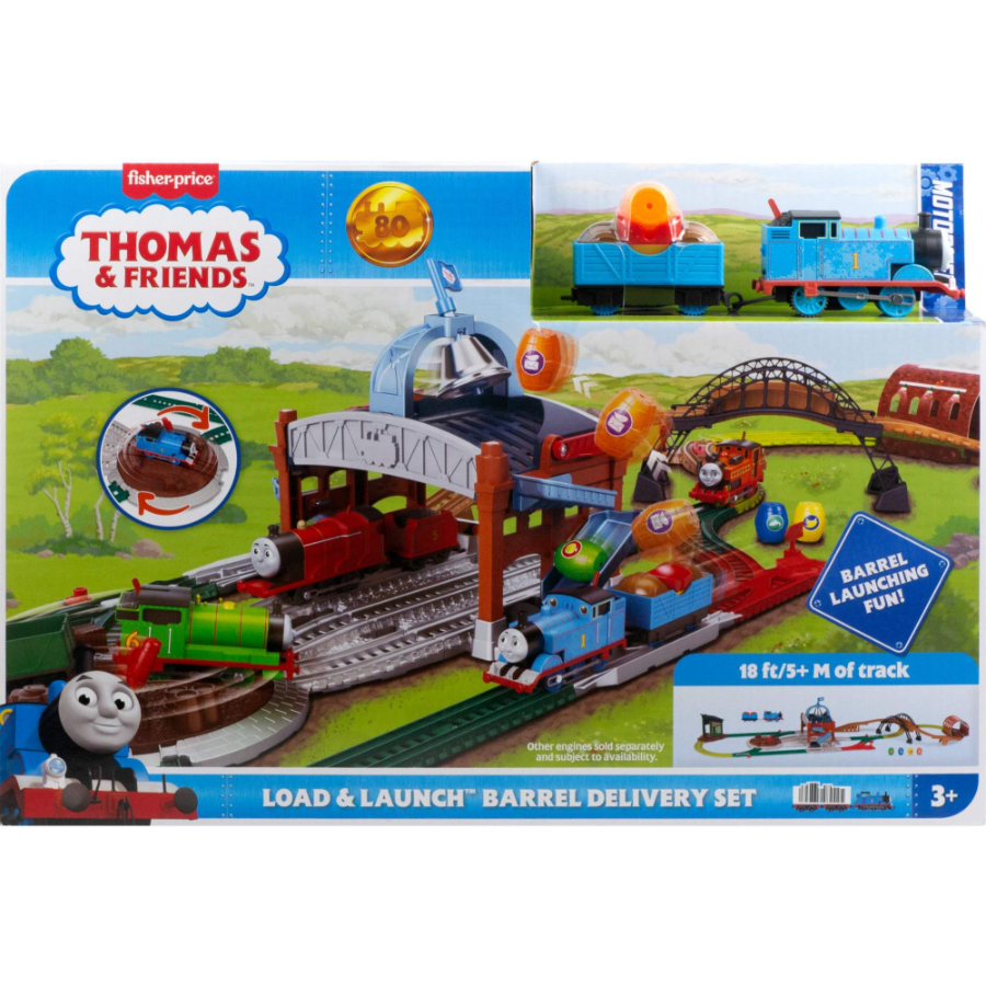 Thomas & Friends Motorised Barrel Delivery Track Set
