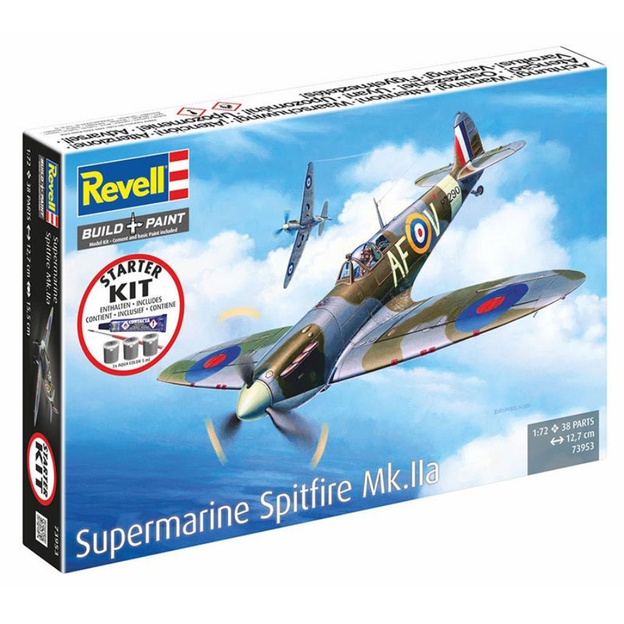 Revell Model Kit Starter Set Spitfire MK IIA