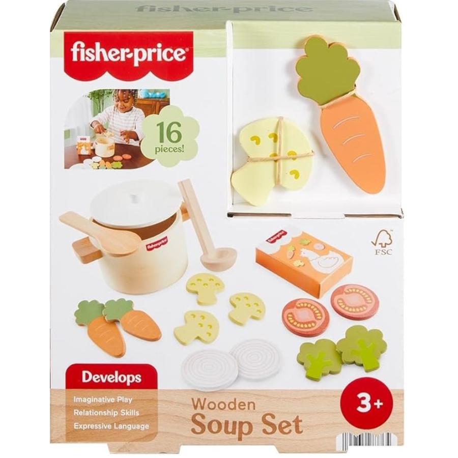 Fisher Price Wooden Soup Set