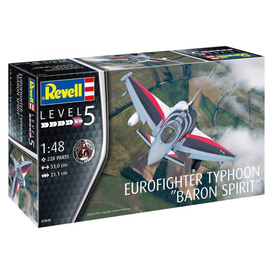 Revell Model Kit 1:48 Eurofighter Typhoon Baron Spirit