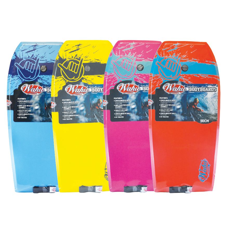 Wahu Bodyboard 90cm Assorted