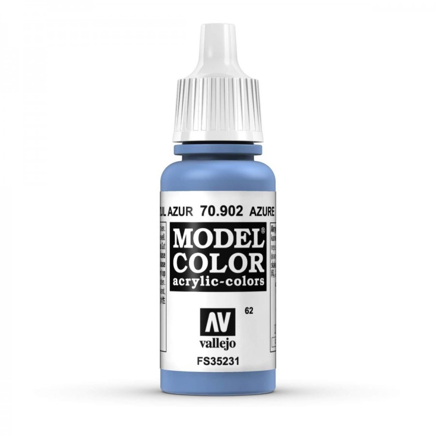 Vallejo Acrylic Paint Model Colour Azure 17-18ml