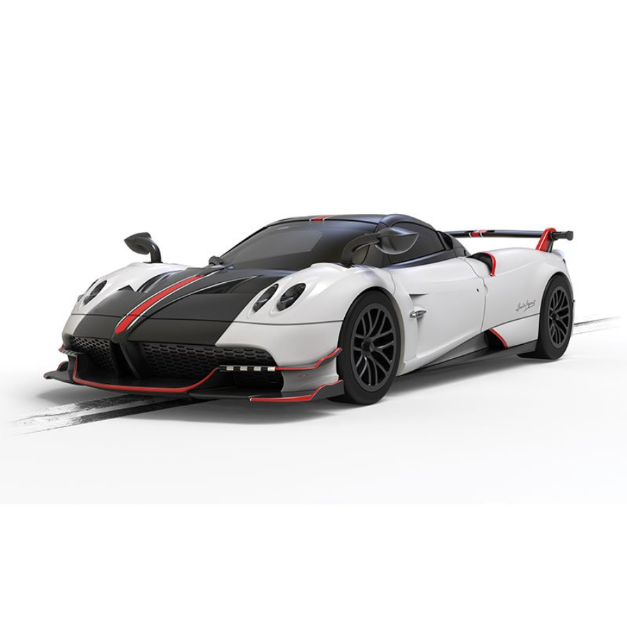 Scalextric Car Pagani Huayra BC Roadster Metallic Pearl White
