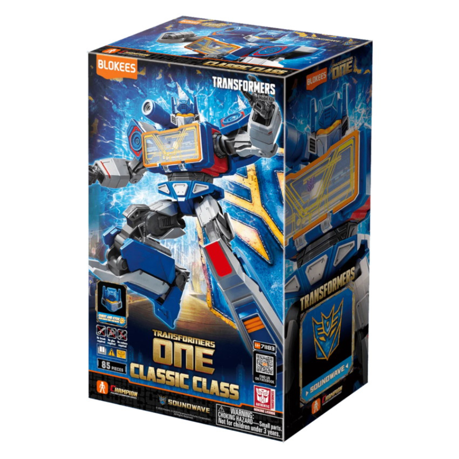 Blokees Model Kit Classic Class Transformers One Soundwave