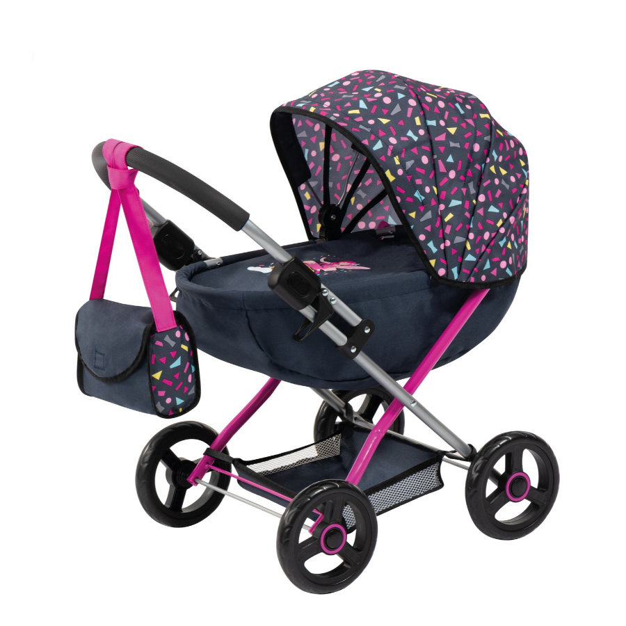 Bayer Cosy Doll Pram Confetti Design