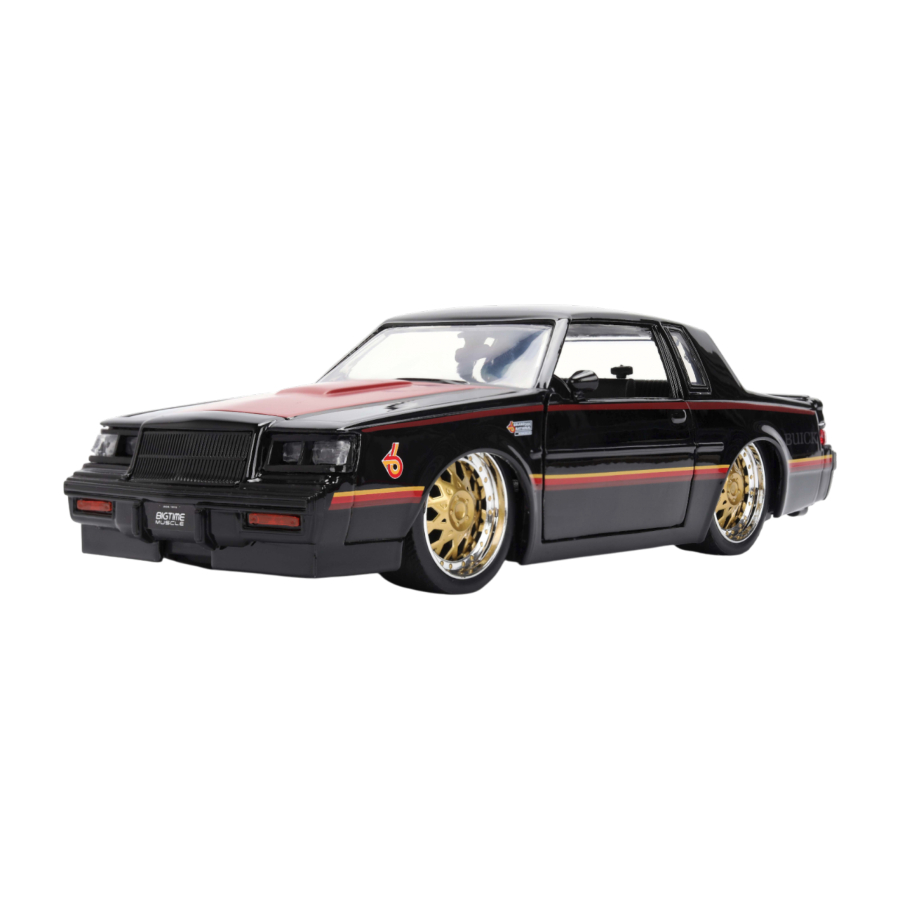 Jada Diecast 1:24 Big Time Muscle 1987 Buick Grand National Black