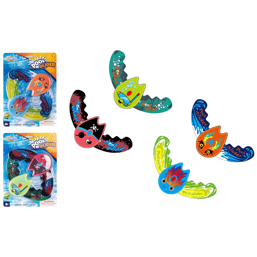 Dive Pool Toys Water Glider 2 Pack Assorted