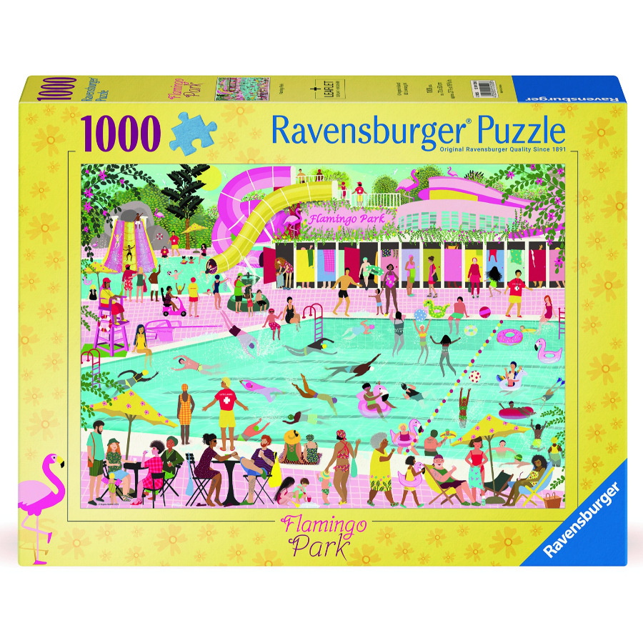 Ravensburger Puzzle 1000 Piece Flamingo Park