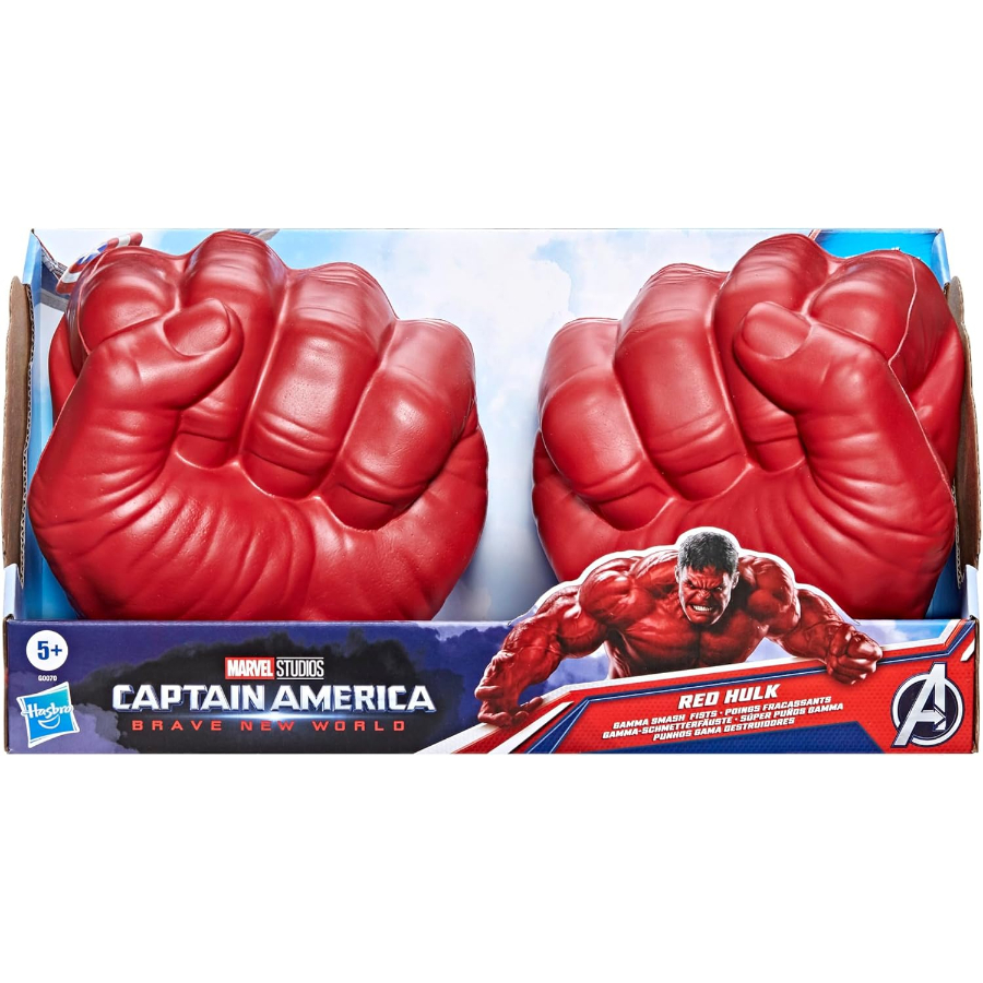 Marvel Avengers The Hulk Red Smash Fists
