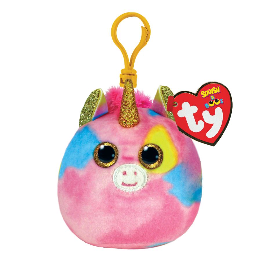 Beanie Boos Squish A Boo Clips Fantasia Unicorn
