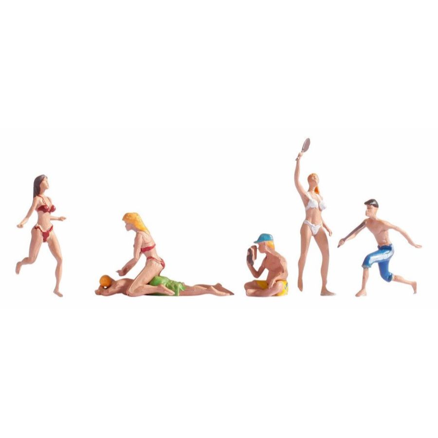 Noch Rail Buildings & People HO-OO Bathers