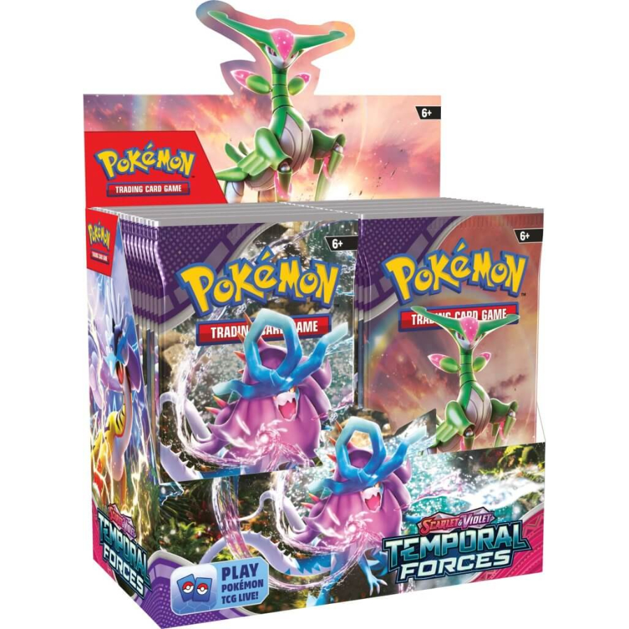 Pokemon TCG Scarlet & Violet Temporal Forces Booster
