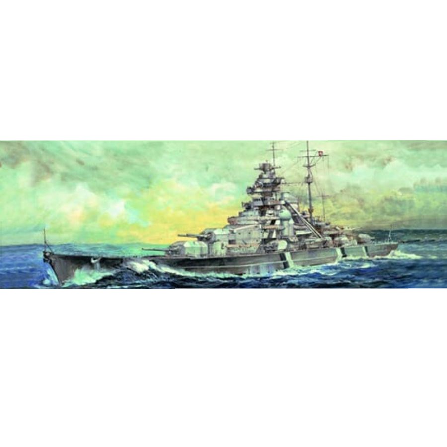 Trumpeter Model Kit 1:700 German Battleship Bismarck 1941