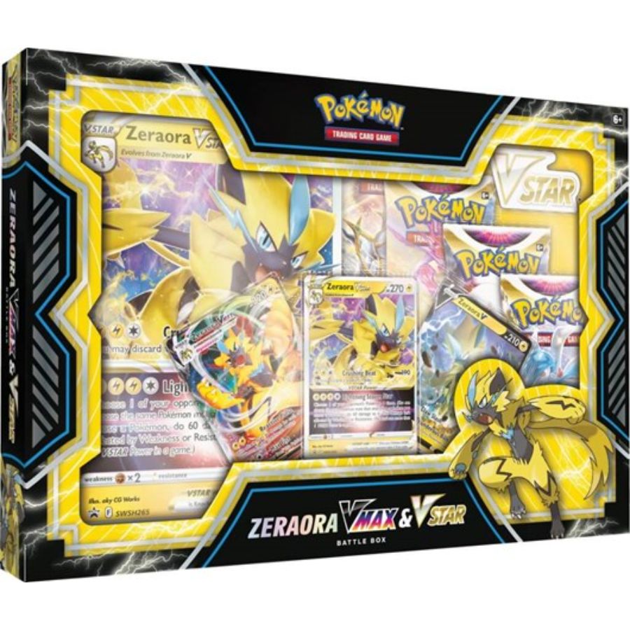 Pokemon TCG Deoxys Zeraora VMAX & VSTAR Battle Box