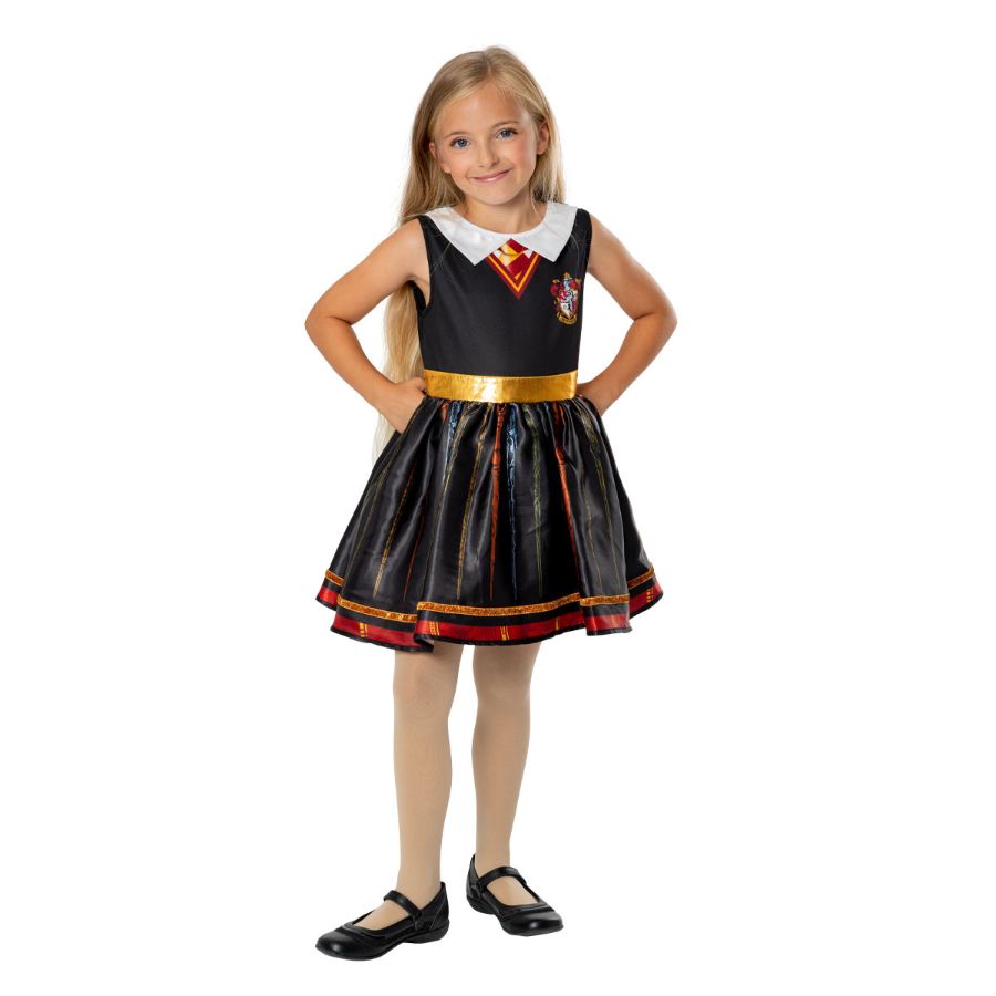 Harry Potter Gryffindor Tutu Kids Dress Up Costume Size 6-8 Yrs