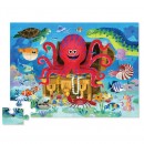 Crocodile Creek 36 Piece Floor Puzzle Octopus Treasure