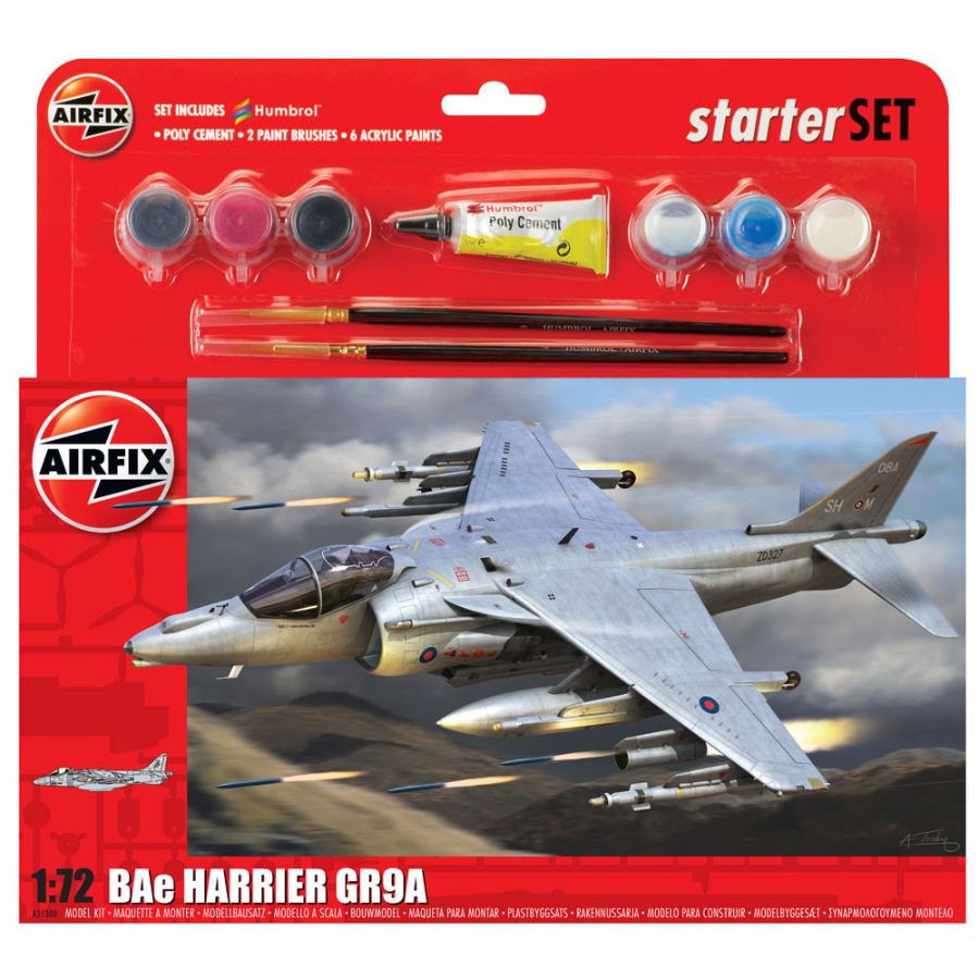 Airfix Starter Kit 1:72 Harrier Gr9
