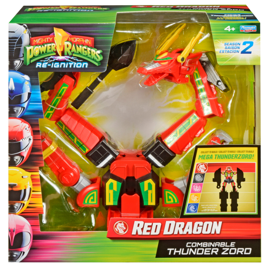 Power Rangers Combinable Dinozord Series 2 Deluxe Assorted