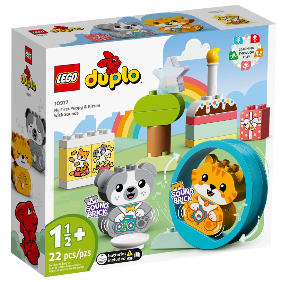 LEGO DUPLO My First Puppy & Kitten With Sounds