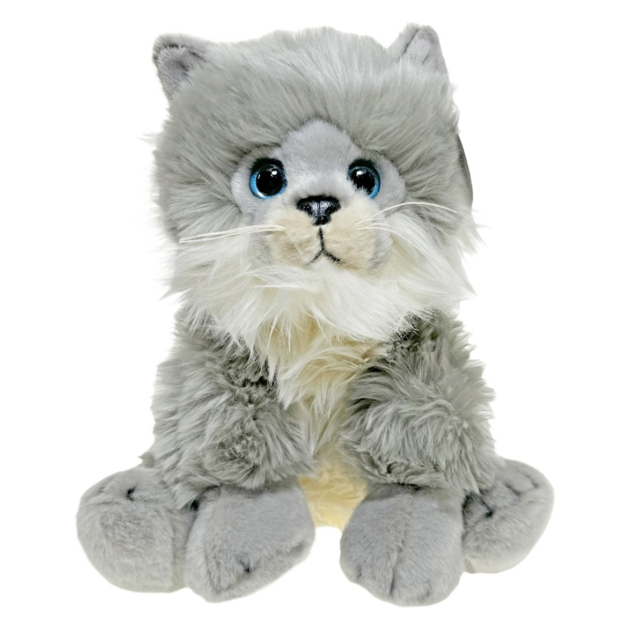 Plush Cat Grey