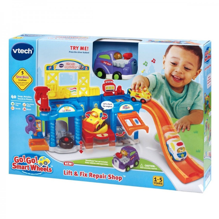 VTech Toot Toot Wheels Lift & Fix Repair Shop