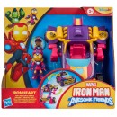 Marvel Iron Man & His Awesome Friends 2 In 1 Mech & Figure Assorted