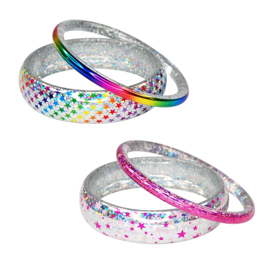 Shine Like A Star Bangle Duo Assorted