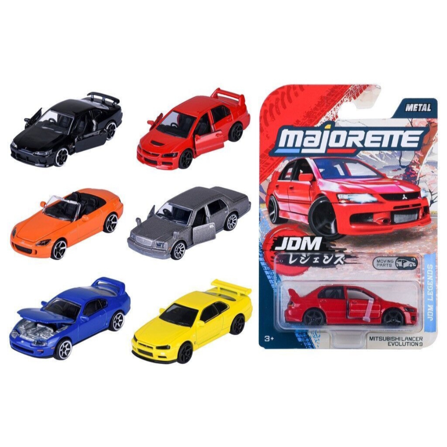 Majorette Diecast Cars JDM Legends Premium Car Assorted
