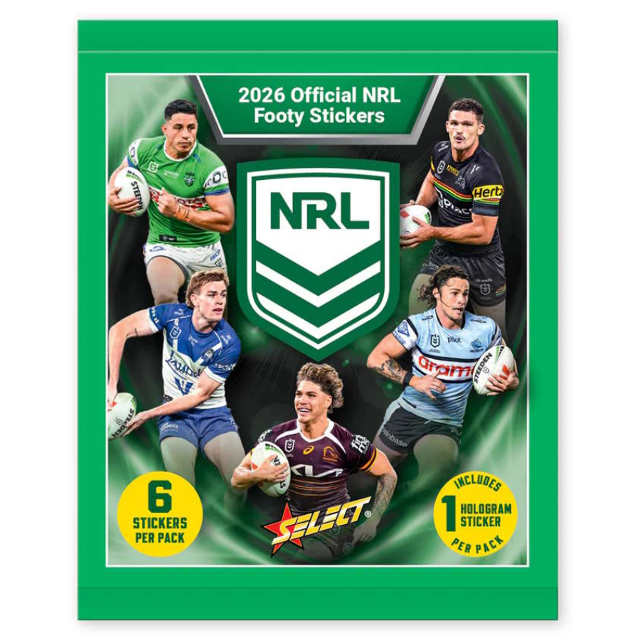 NRL 2026 League Heroes Stickers Single Pack