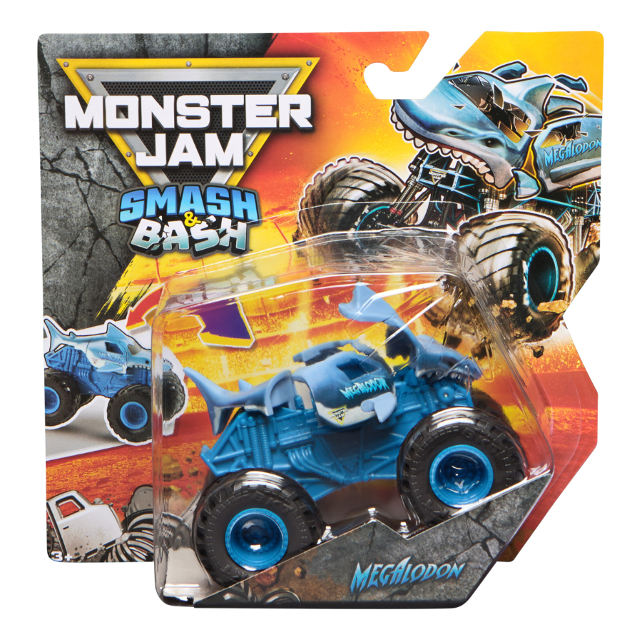 Monster Jam Vehicle 1:64 Smash & Bash Assorted