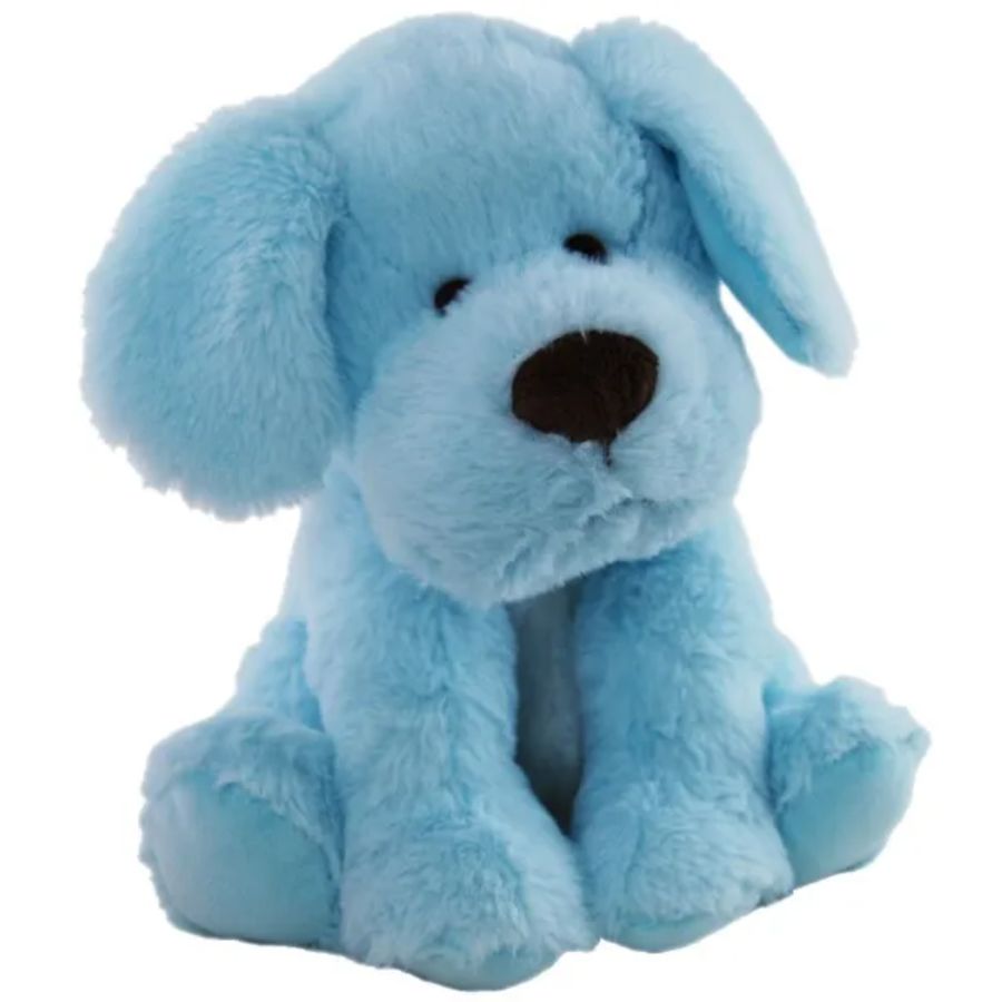 Dog Rory Sitting Blue 21cm