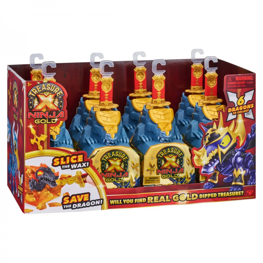 Treasure X Series 6 Ninja Hunters Dragons Sword Pack Assorted