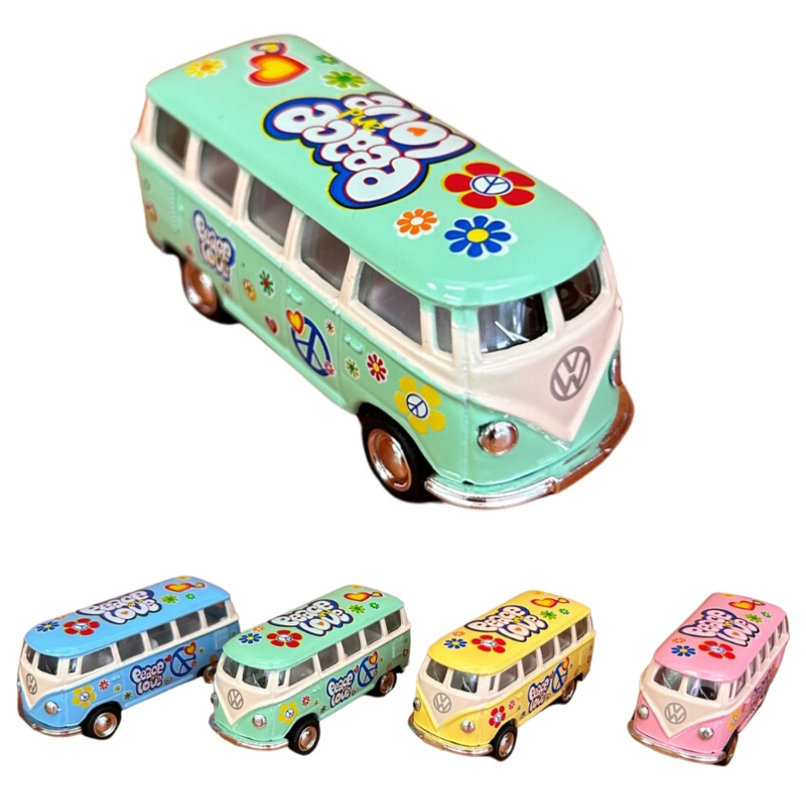 VW Combi Peace & Love Assorted | Toys | Casey's Toys