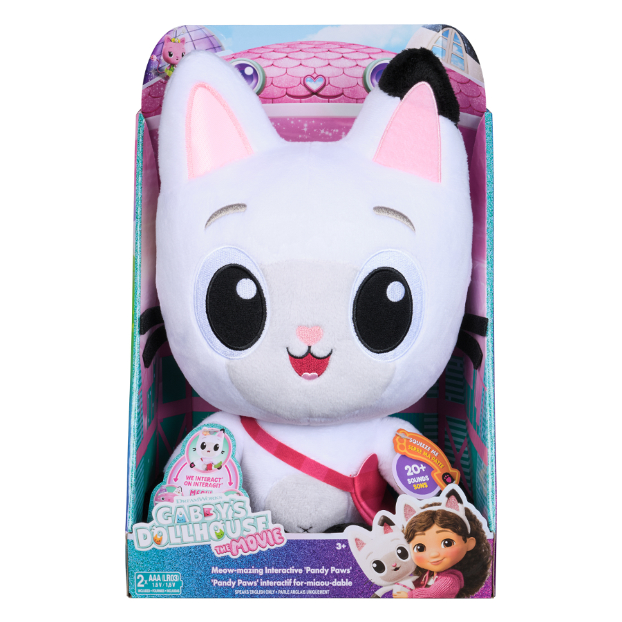 Gabbys Dollhouse Movie Feature Pandy Paws Plush