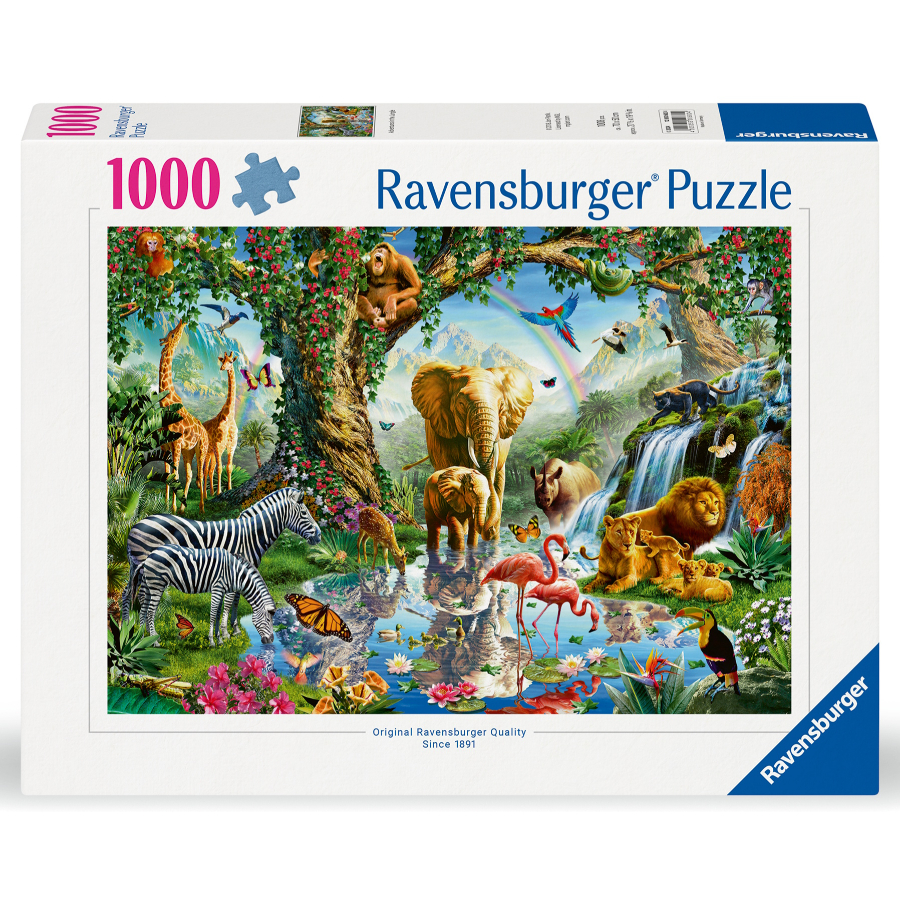 Ravensburger Puzzle 1000 Piece Adventures In The Jungle SF