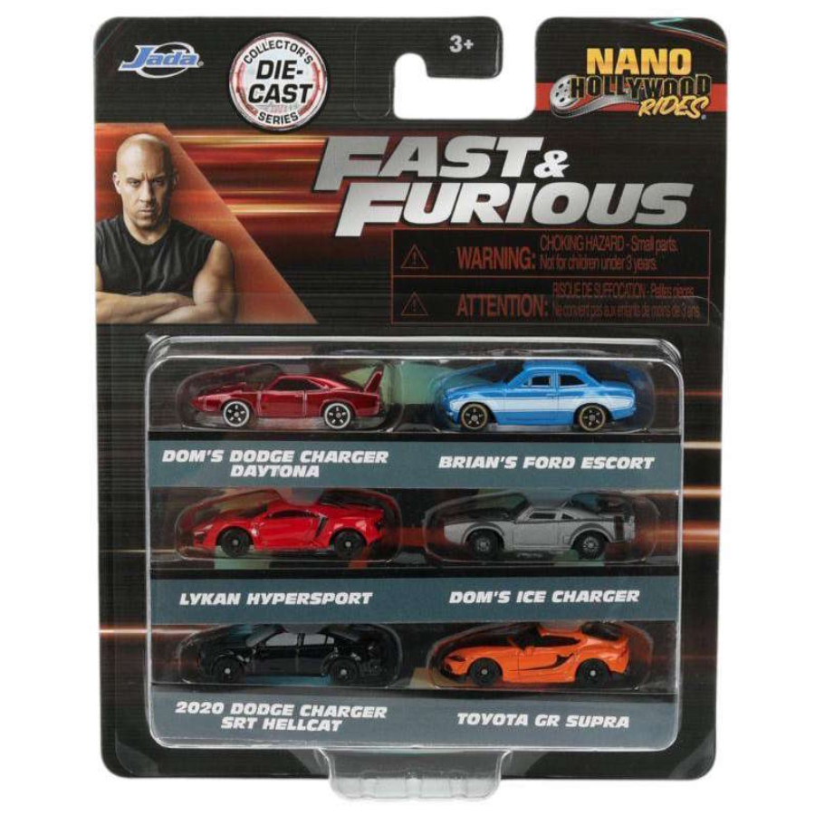 Jada Diecast Nano Hollywood Rides Fast & Furious Wave 3B Assorted