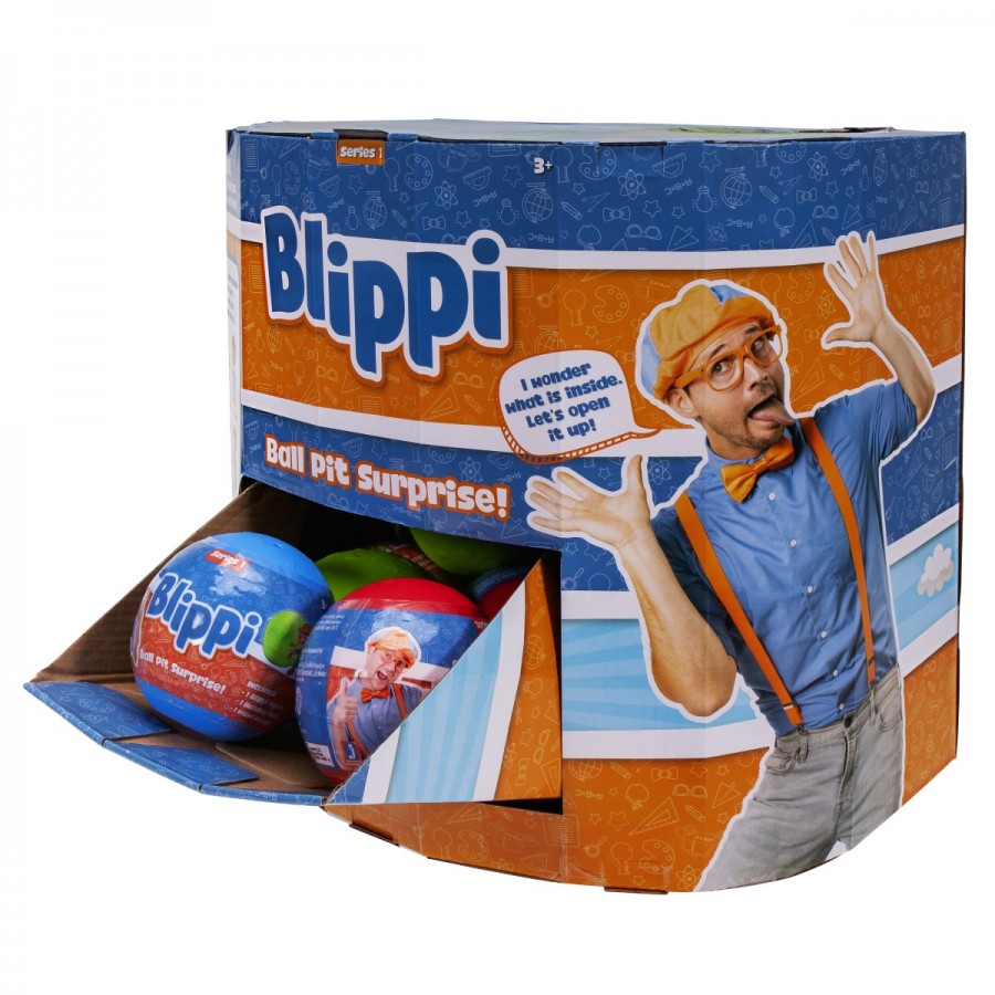 Blippi Ball Pit Figure In Blind Bag Assorted