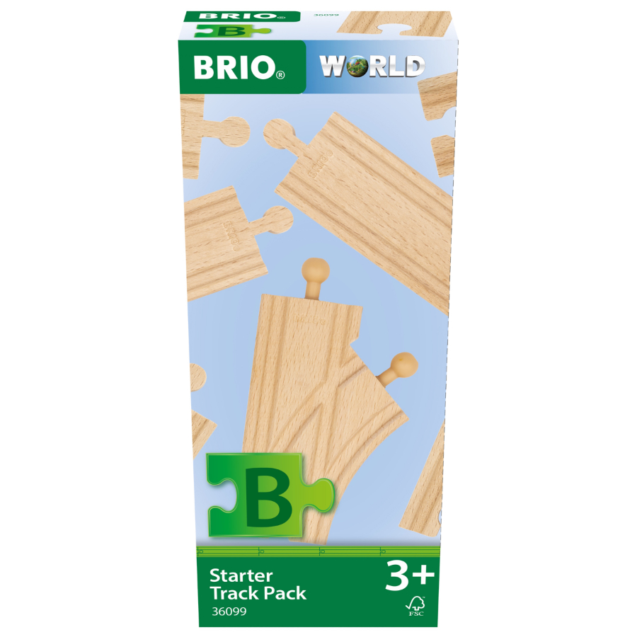 Brio Wooden Train Track Starter Track Pack Set