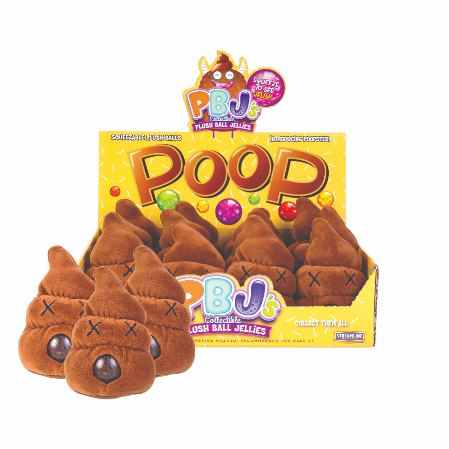 Plush Ball Jellies Squishy Poop