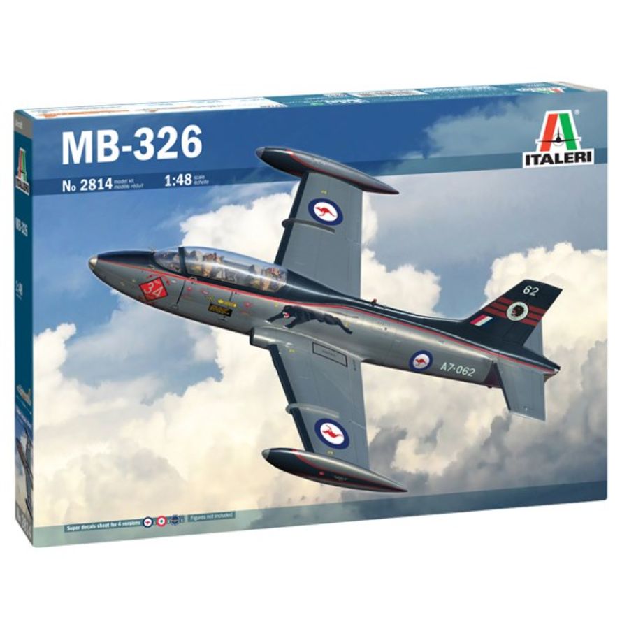 Italeri Model Kit 1:48 Aermacchi MB 326 Australian Decals