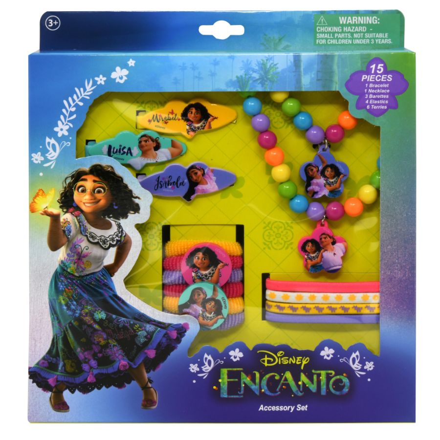 Encanto Hair Accessories & Jewelry 15 Piece Set