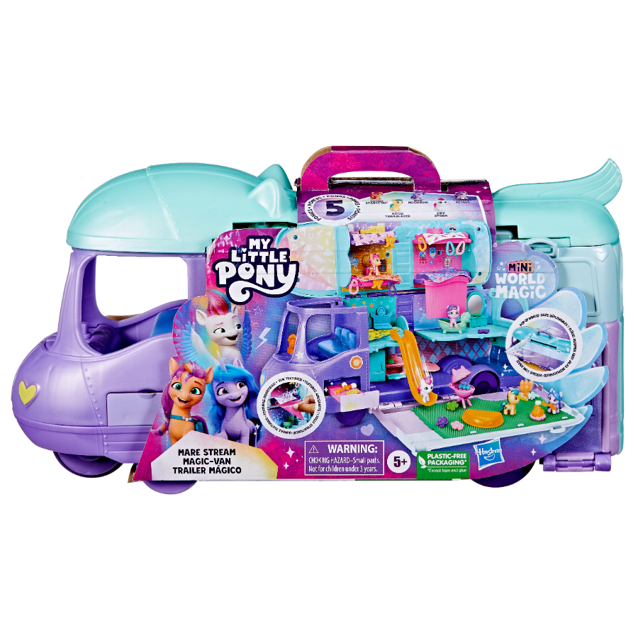 My Little Pony Mini World Magic Van With Figures & Accessories
