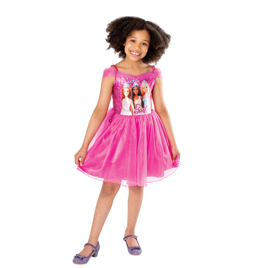 Barbie Kids Dress Up Costume Size 4-6