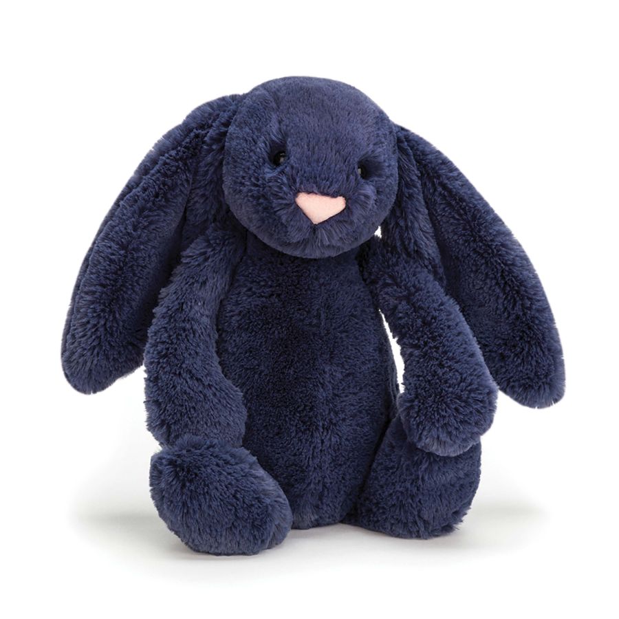 Jellycat Bashful Bunny Navy Original Medium